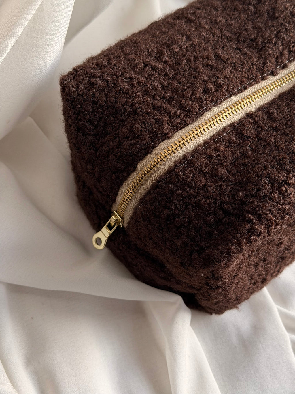 Teddy Beauty-case cioccolato