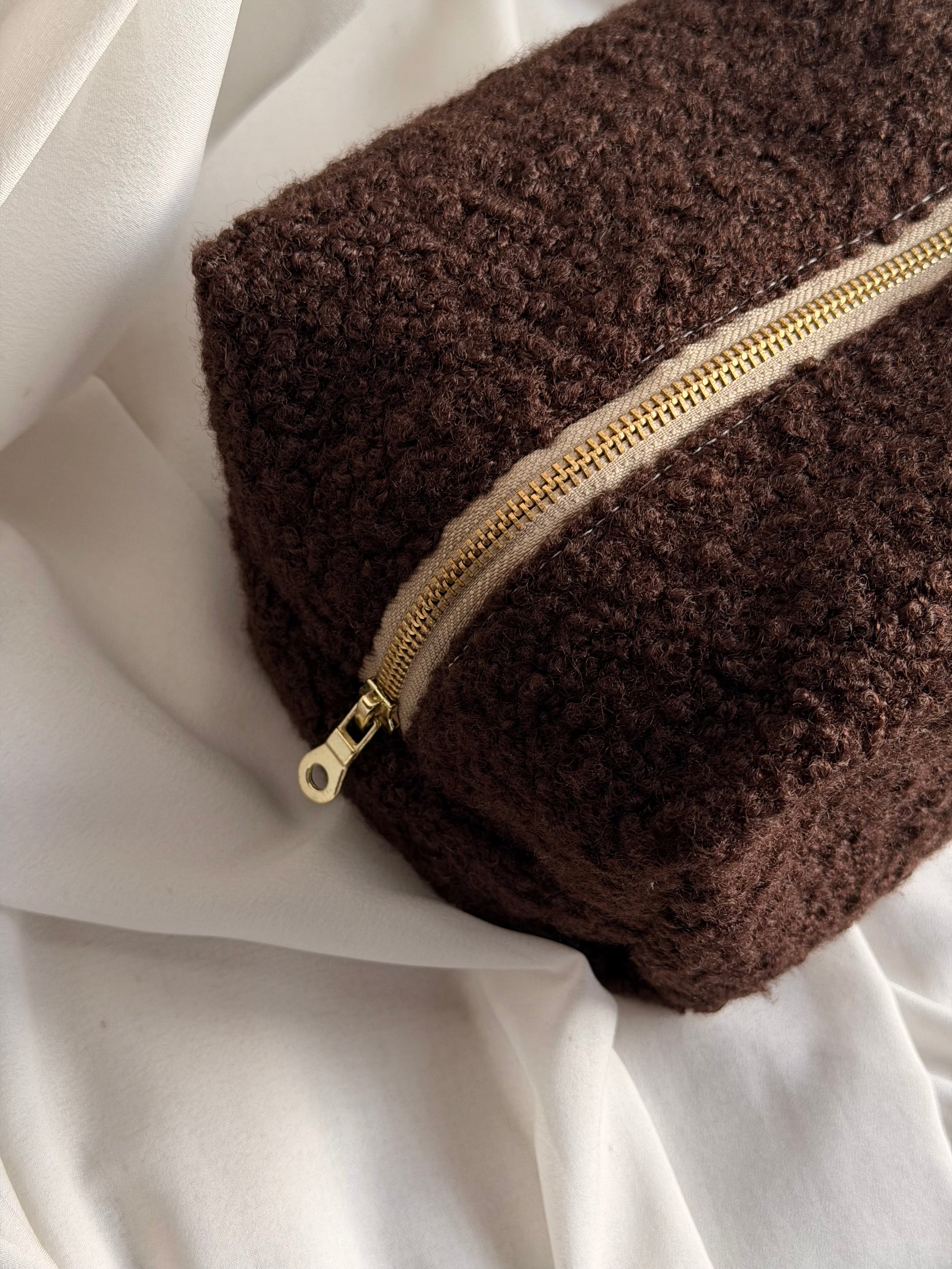 Teddy Beauty-case cioccolato
