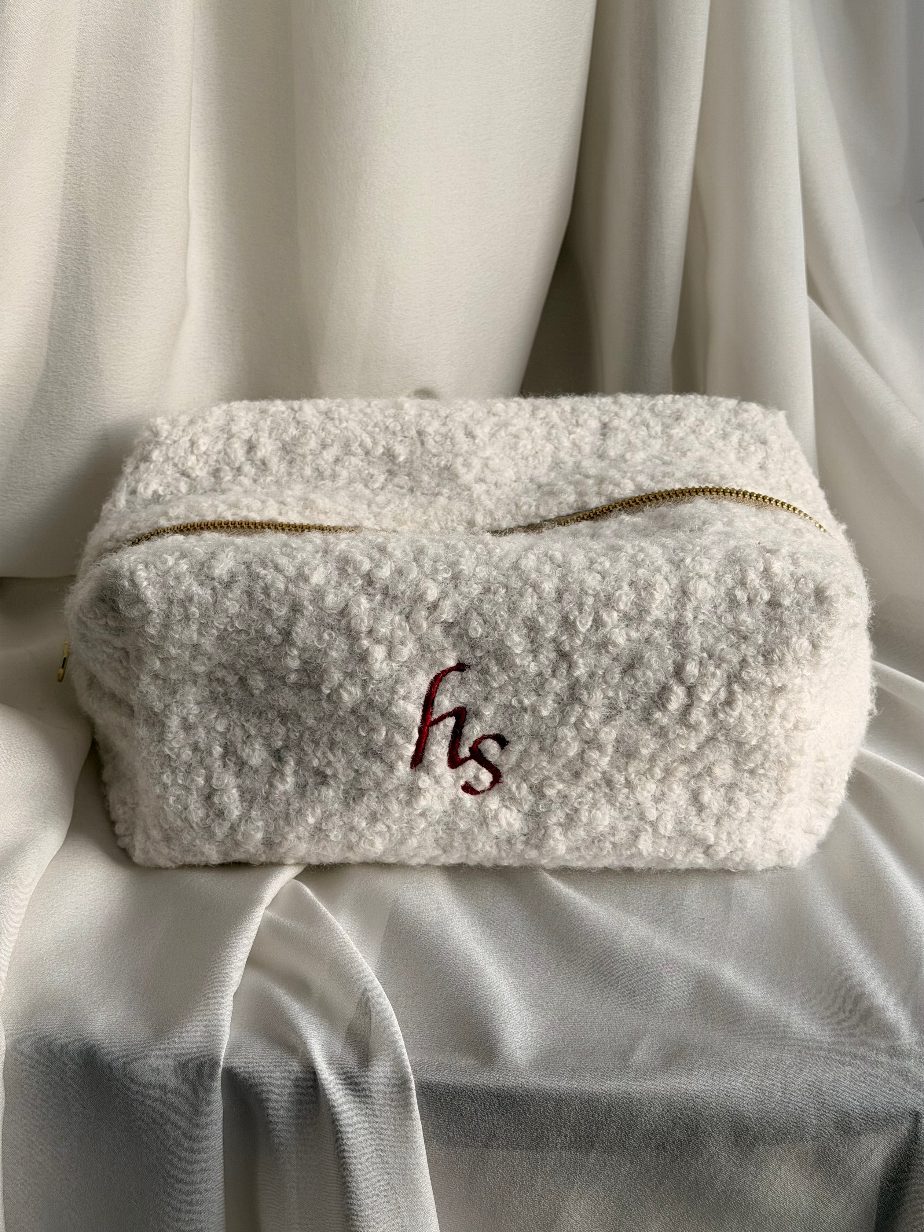Teddy Beauty-case panna