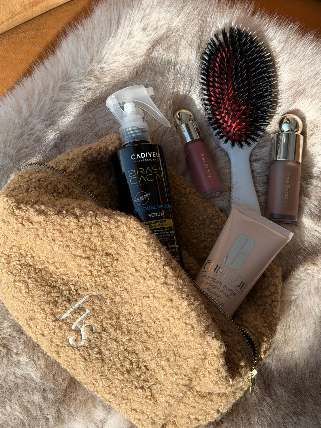 Teddy Beauty-case biscotto