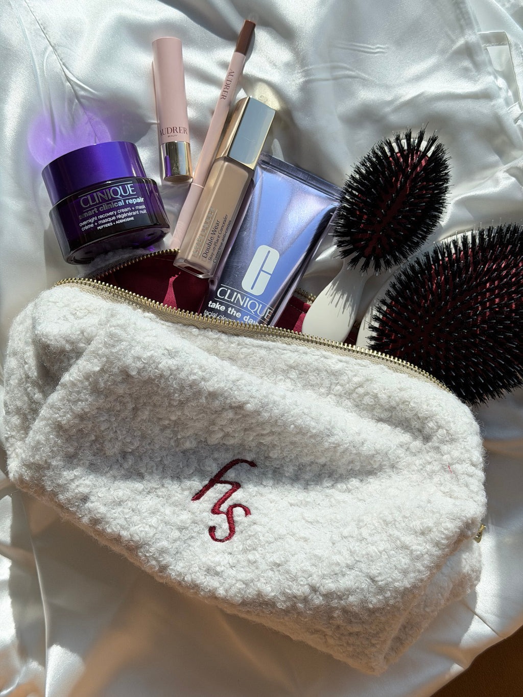 Teddy Beauty-case panna