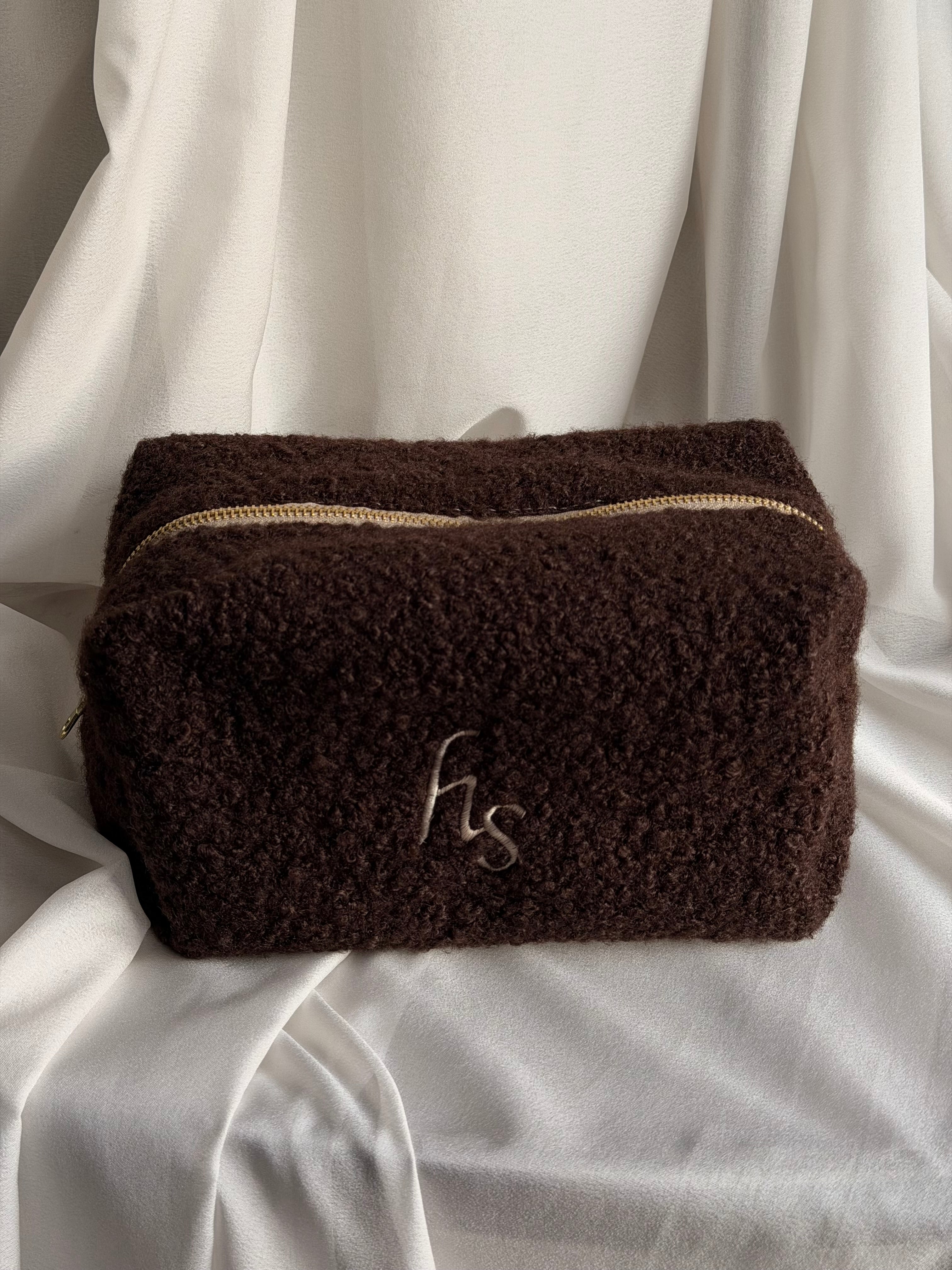 Teddy Beauty-case cioccolato