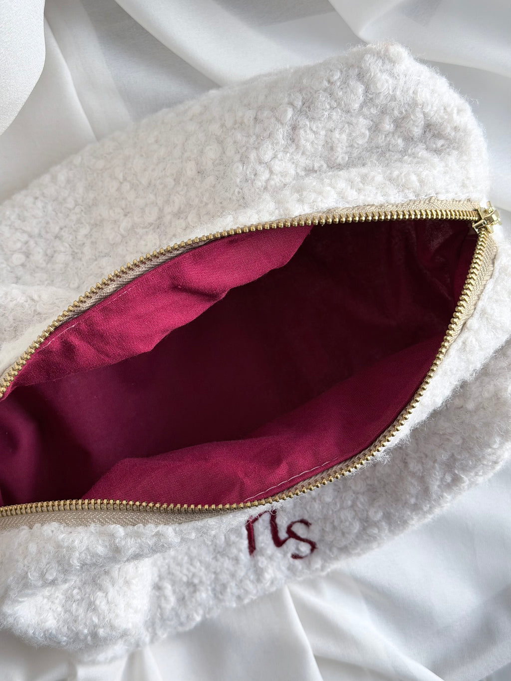 Teddy Beauty-case panna