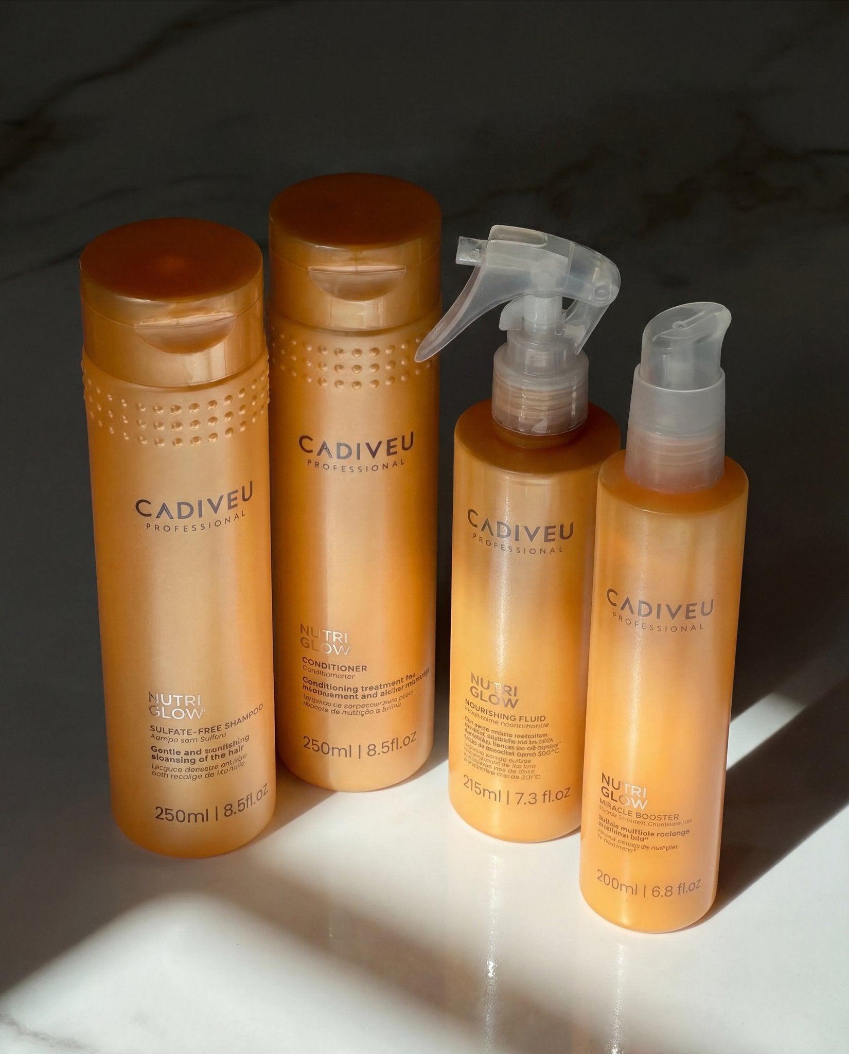 NUTRI GLOW COMBO - Set Capelli Fini - Set + Miracle Booster